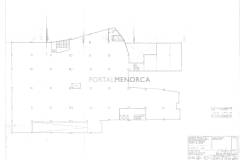 Plans Immeuble dans le centre de Mahón, convertible en parking, local commercial et deux appartements