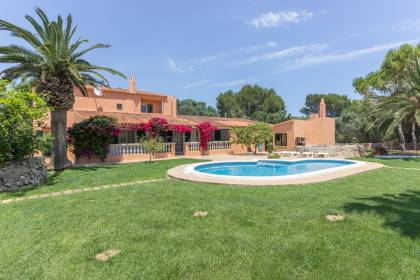 Casa de campo con piscina en Sant Lluis Menorca