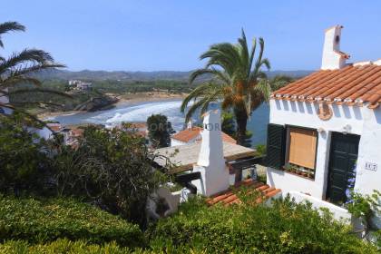 Duplex villa for sale with amazing sea views in Playas de Fornells