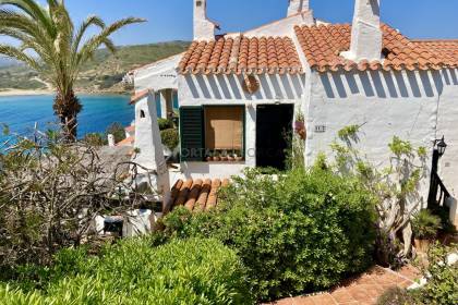 Duplex villa for sale with amazing sea views in Playas de Fornells