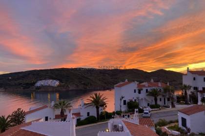 Duplex villa for sale with amazing sea views in Playas de Fornells
