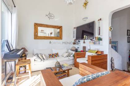 Duplex villa for sale with amazing sea views in Playas de Fornells