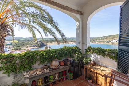 Duplex villa for sale with amazing sea views in Playas de Fornells