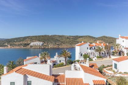 Duplex villa for sale with amazing sea views in Playas de Fornells