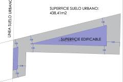 Blueprints Parcela edificable con jardin en zona rustica