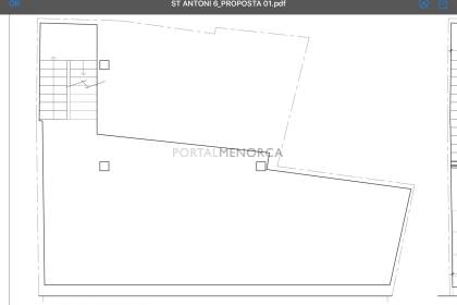 Plot of land in the centre of Mahón.