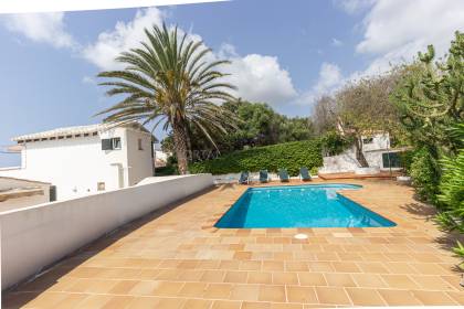 Casa con patio y piscina en Alcaufar, Menorca