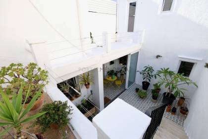 Magnífica casa en planta baja con patio en Ciutadella de Menorca