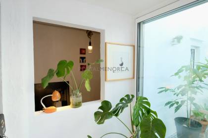 Magnífica casa en planta baja con patio en Ciutadella de Menorca