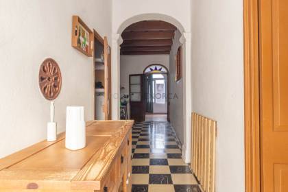 Spacious house for sale in Maó-Mahón with terrace and great potential