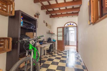Spacious house for sale in Maó-Mahón with terrace and great potential