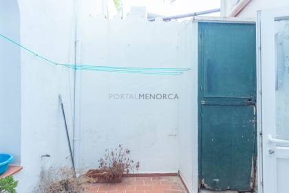 Spacious house for sale in Maó-Mahón with terrace and great potential