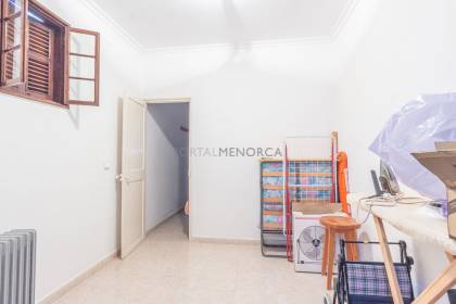 Spacious house for sale in Maó-Mahón with terrace and great potential