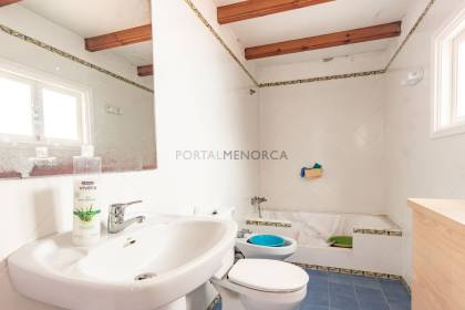 Charming house with a large patio in the centre of Mahon
