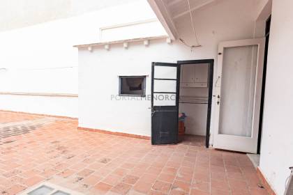 Charming house with a large patio in the centre of Mahon
