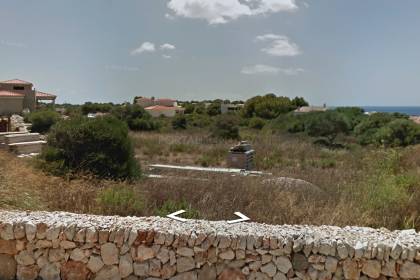 Magnificent plot of building land in Binibeca, Menorca