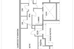 Plans Appartement de 3 chambres avec place de parking à Mahón