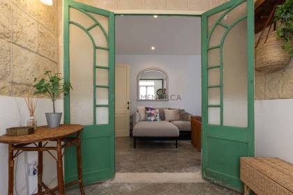 Characterful Restored Townhouse with Patio and Roof Terrace in Central Mahón