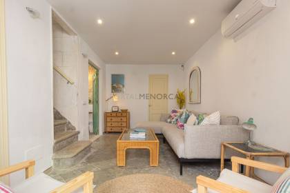 Characterful Restored Townhouse with Patio and Roof Terrace in Central Mahón