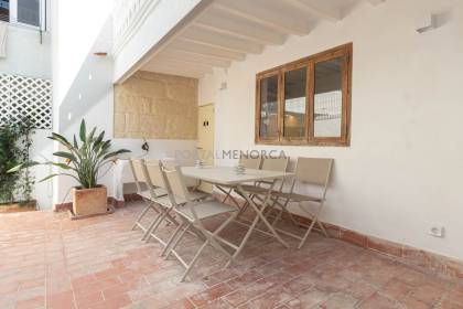 Characterful Restored Townhouse with Patio and Roof Terrace in Central Mahón