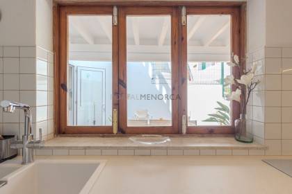 Characterful Restored Townhouse with Patio and Roof Terrace in Central Mahón