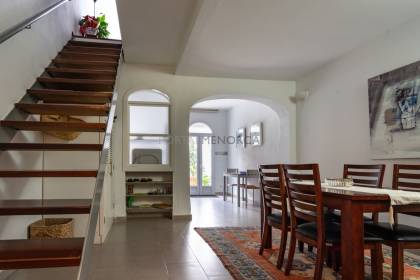 Refurbished house with patio in Mahón town centre, Menorca.