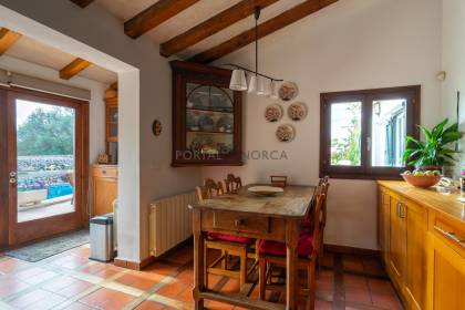 Menorcan Country House with Swimming Pool and Cultivable Land