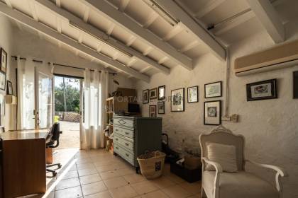 Menorcan Country House with Swimming Pool and Cultivable Land