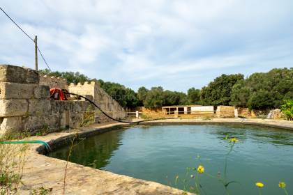 Menorcan Country House with Swimming Pool and Cultivable Land