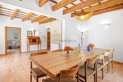 Casa de campo, con licencia turística, en zona privilegiada de Menorca