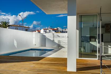 Maison moderne individuelle avec piscine, San Luis, Minorque