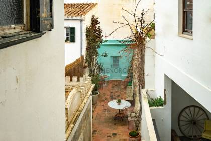 Artist's house with a courtyard and terrace in Mahón