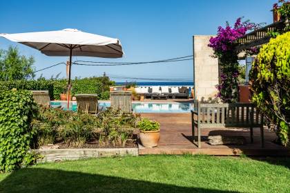 Chalet con vistas al mar y casa anexa, playa de Punta Prima