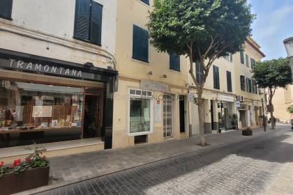 Building in the centre of Mahón converted into flats and commercial premises