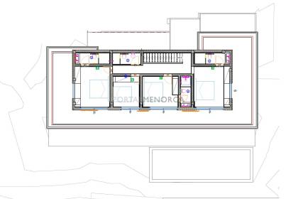 Plot with sea views and building licence in Santo Tomas