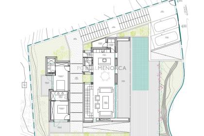 Plot of land with sea views in Coves Noves, north coast of the Island