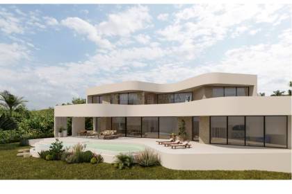 Plot with sea views in Santo Tomas.