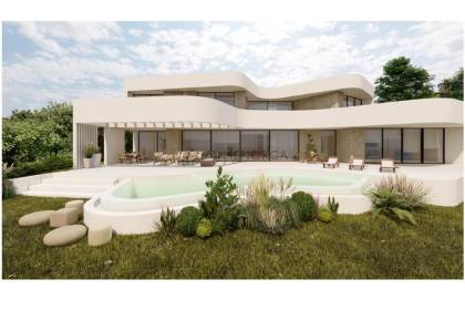 Plot with sea views and Basic Project in Santo Tomas.