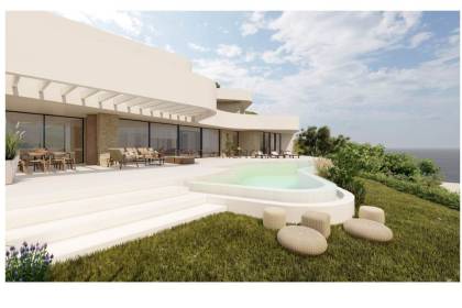 Plot with sea views in Santo Tomas.