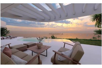 Plot with sea views in Santo Tomas.