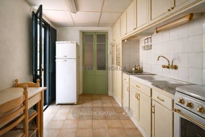 Immeuble composé de deux logements avec patio à Mahón.