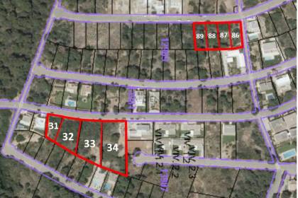 Exclusive plots with sea views in Coves Noves
