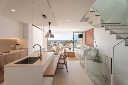 Elegancia y confort con vistas privilegiadas sobre la bahía de Fornells