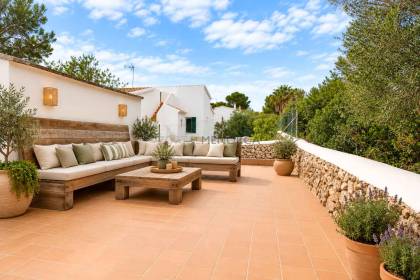 Chalet con piscina y potencial de ampliación en una de las calles más tranquilas de Son Parc