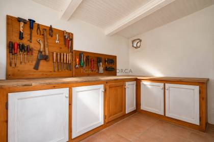 Chalet con piscina y potencial de ampliación en una de las calles más tranquilas de Son Parc