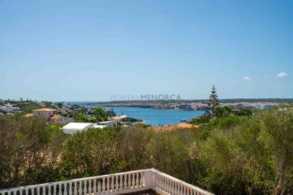 Chalet con vistas al Puerto de Mahón