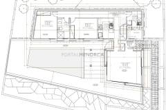 Planos Chalet unifamiliar de nueva construcción en Cala Llonga
