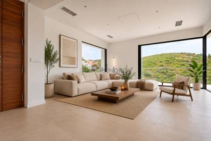 Chalet unifamiliar de nueva construcción en Cala Llonga