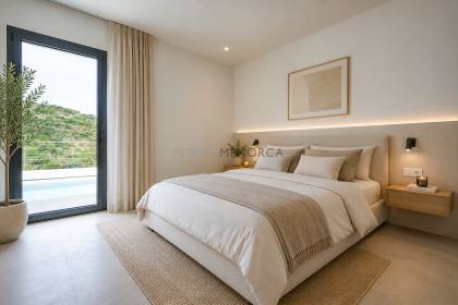 Chalet unifamiliar de nueva construcción en Cala Llonga
