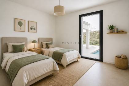 Chalet unifamiliar de nueva construcción en Cala Llonga